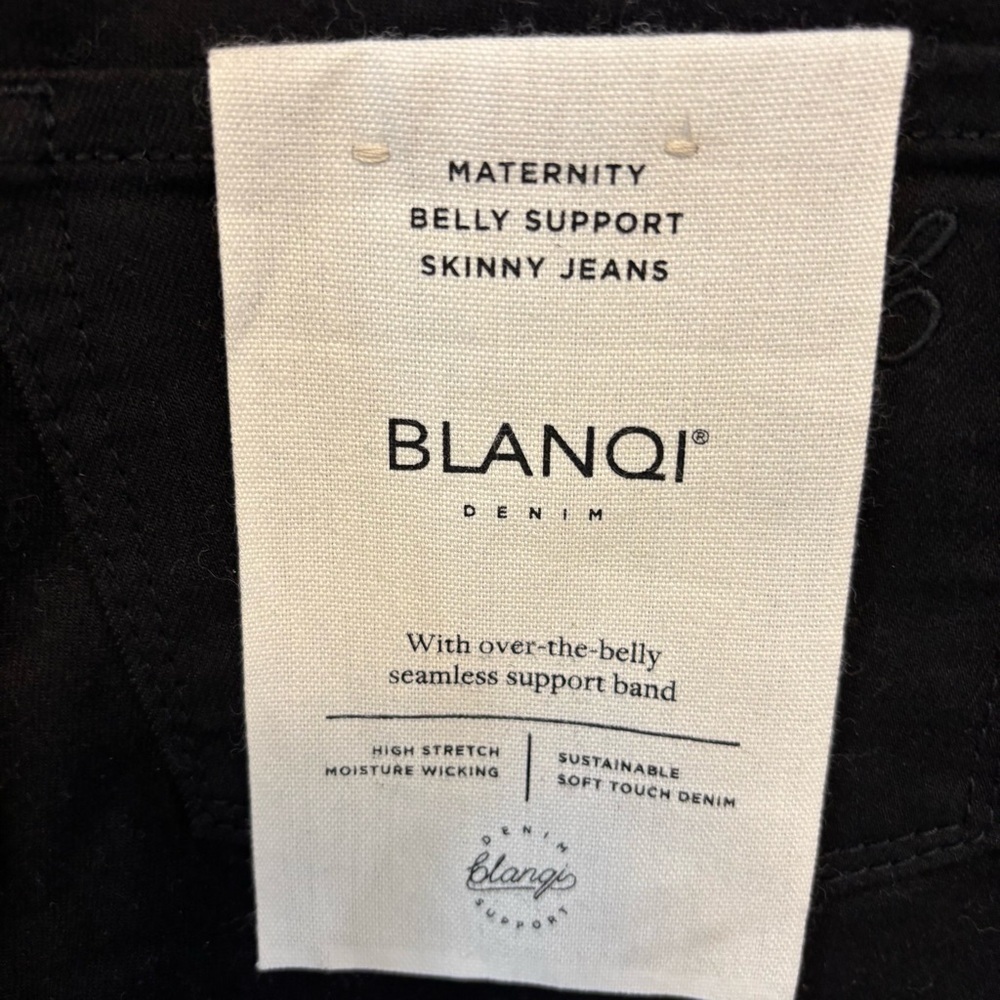 BLANQI Black Maternity skinny Jeans NWT! - Picture 6 of 14
